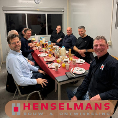 Afscheid Johan Koenis collega Henselmans Bouw en Ontwikkeling