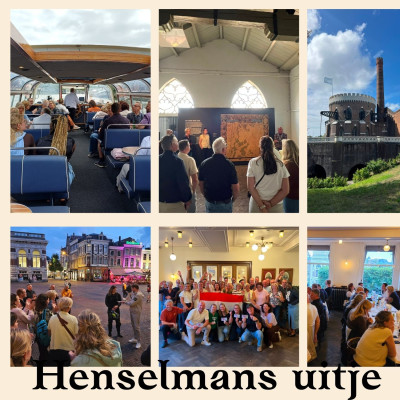 Henselmans bouw en ontwikkeling collega's personeelsuitje Haarlem gezelligheid 