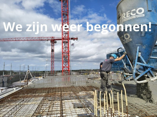 Weer aan het werk Bouwvak voorbij Stationsmeester Heerhugowaard