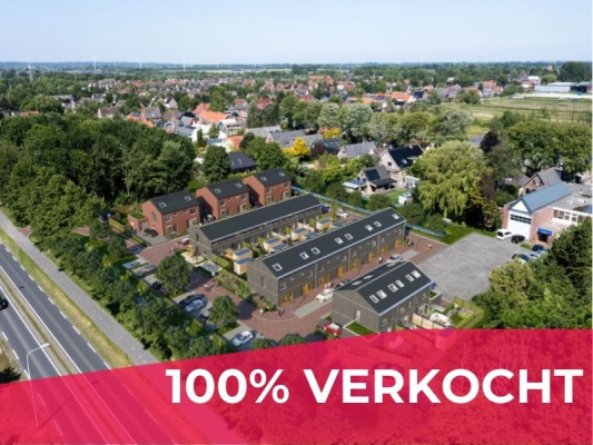 100% verkocht Koolvlinder Henselmans Noord Scharwoude timpaan gevelklaar 