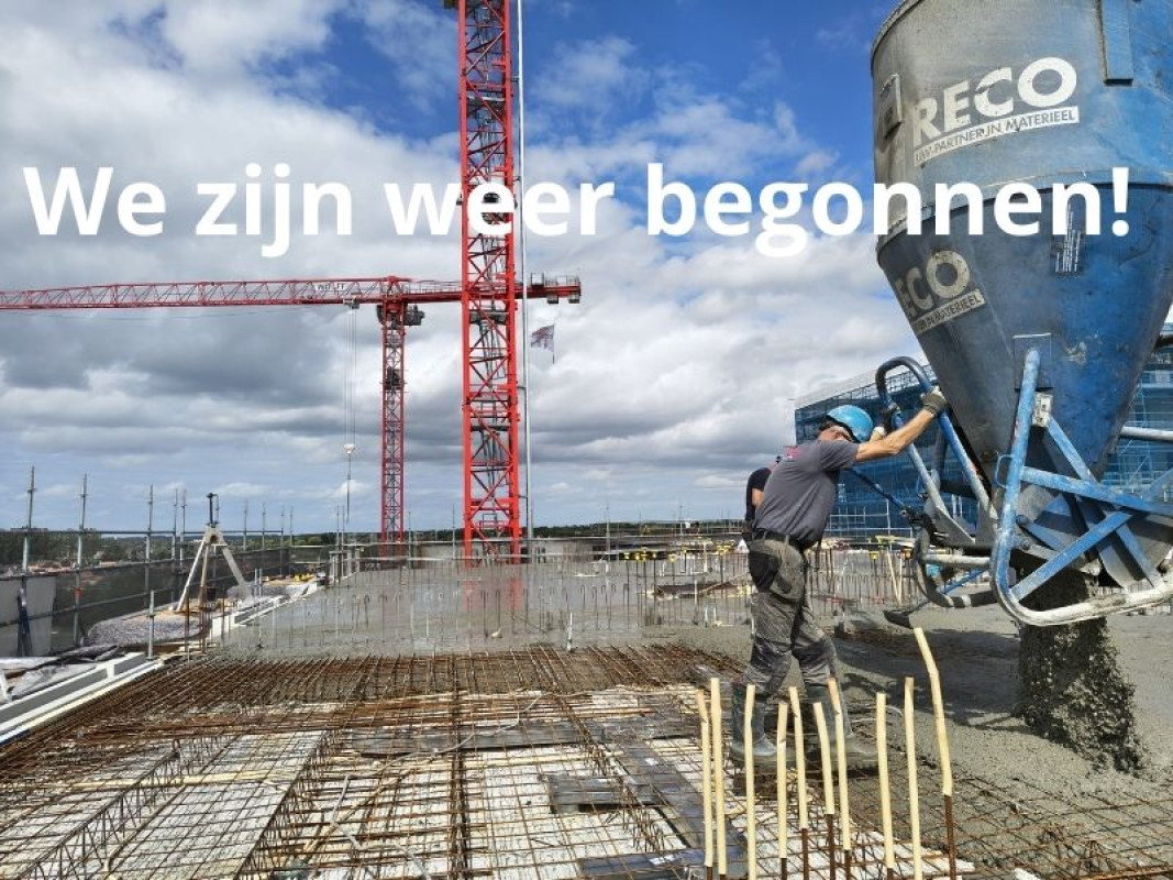 Weer aan het werk Bouwvak voorbij Stationsmeester Heerhugowaard