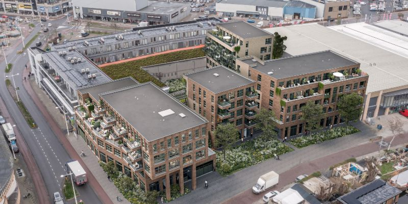 Overstaete Alkmaar FDM Vastgoed 72 appartementen nieuwbouw Henselmans Bouw en ontwikkeling Overstaete Alkmaar FDM Vastgoed 72 appartementen nieuwbouw Henselmans Bouw en ontwikkeling