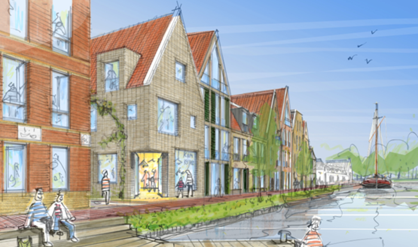 De Stadskade Enkhuizen ontwikkeling Henselmans Artikel 22 RB3 planontwikkeling Attika architecten